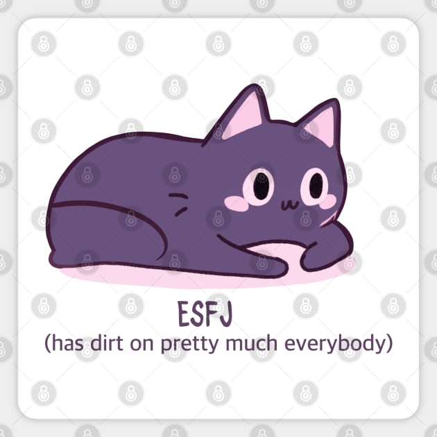 ESFJ cat Magnet by haventhings